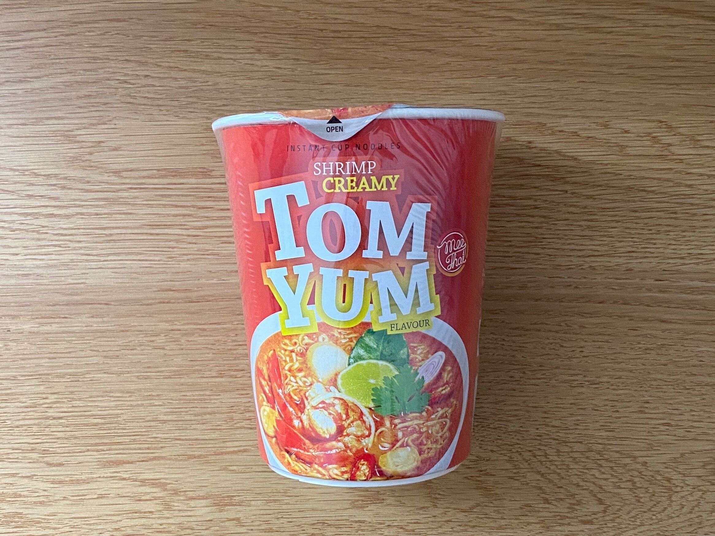 トムヤムクンヌードルクリーミーカップ