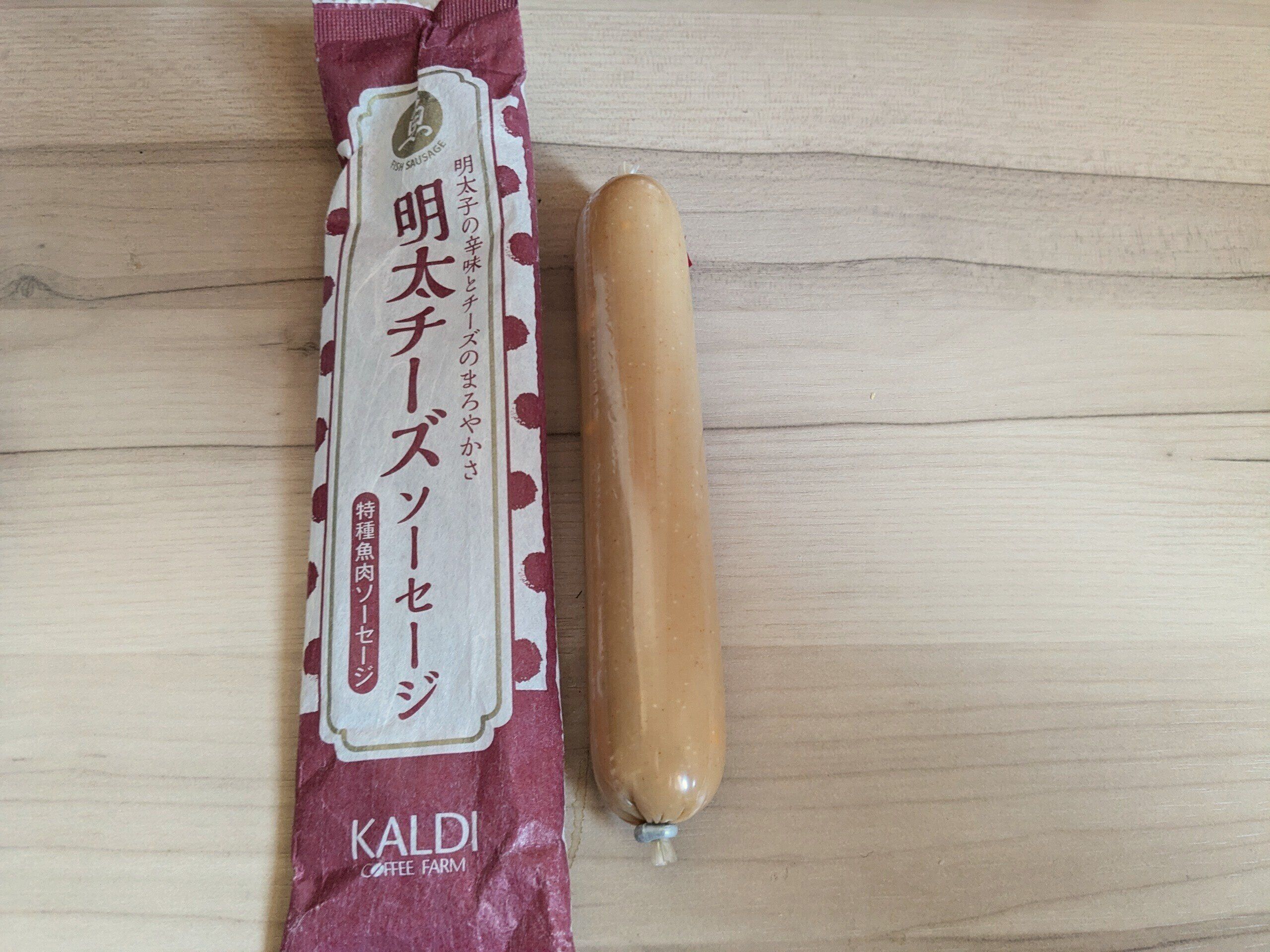 カルディオリジナル　明太チーズソーセージ　70g