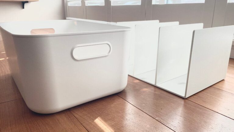【無印良品】ポリエチレンケース×仕切りスタンドの組み合わせが優秀！ミニマリストママの活用術３選