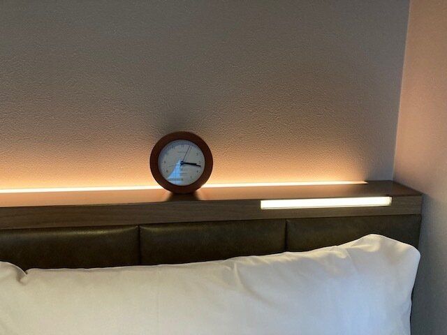枕元の時計