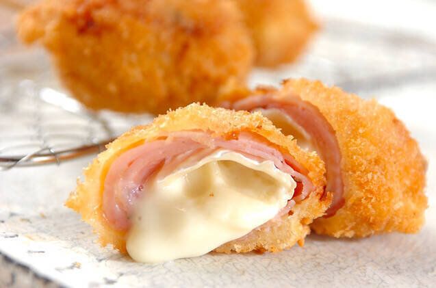 串カツ・カマンベールチーズと生ハム