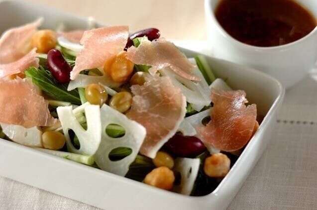 お豆のデリ風サラダ