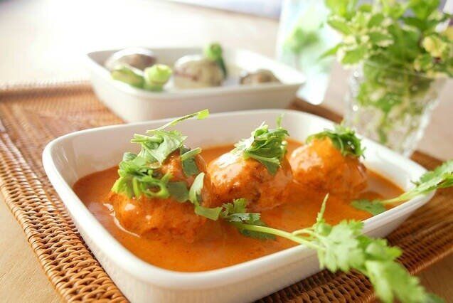 シーフード団子カレーマレーシア風