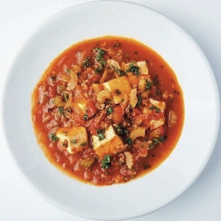 トマトと厚揚げのスープ