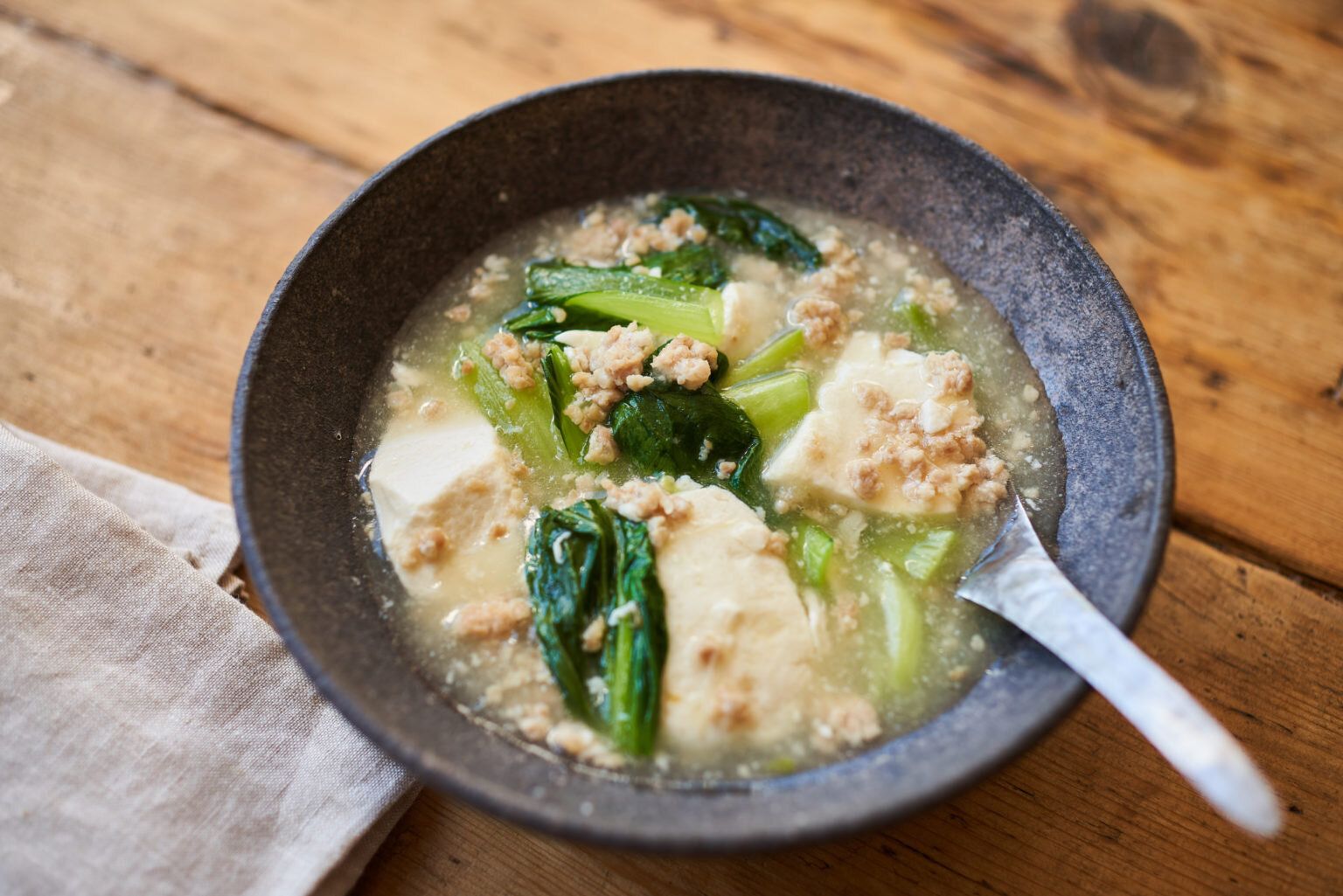 塩麹あんかけ豆腐