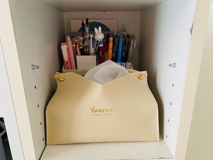 文具類の収納棚