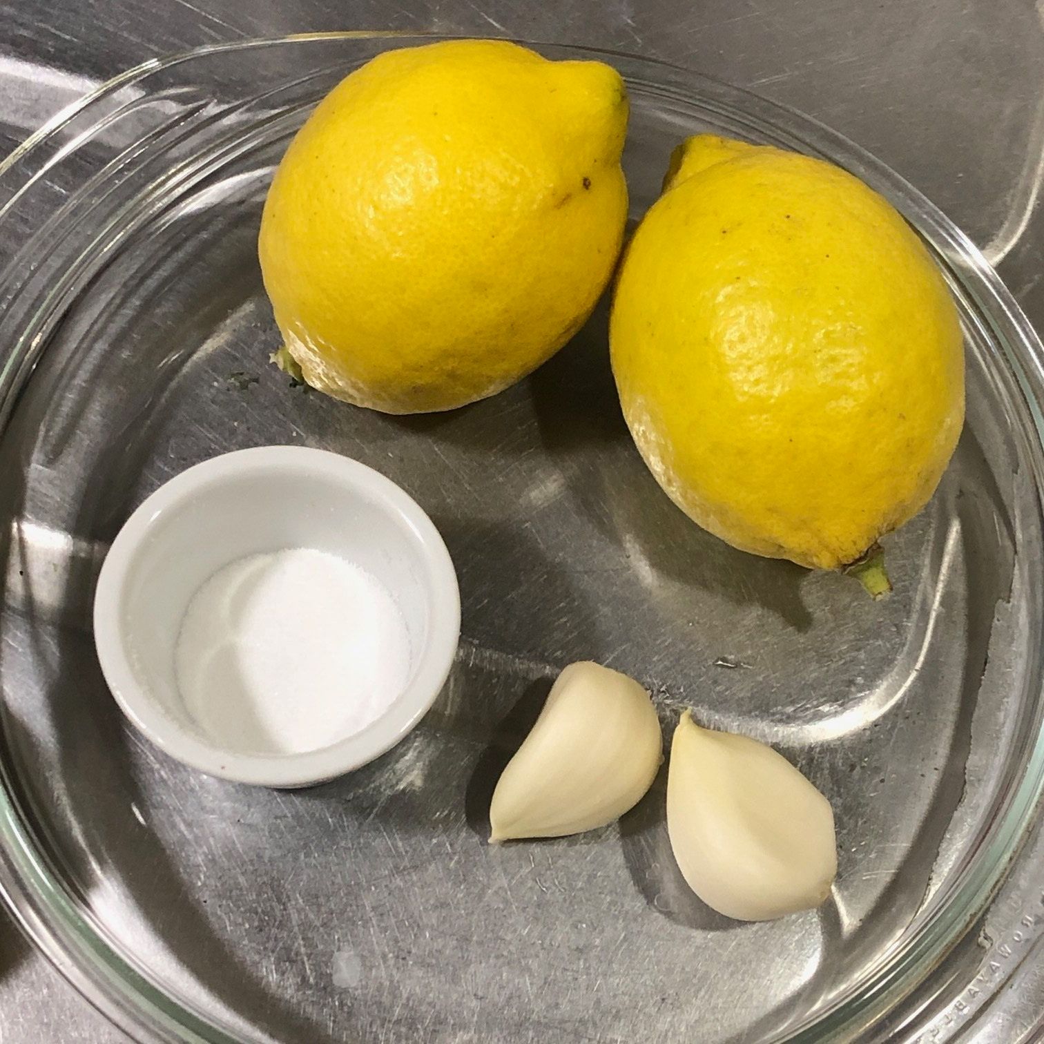 レモンと塩にんにく