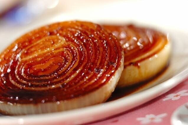 玉ネギのステーキ