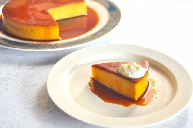 バターナッツカボチャプリン