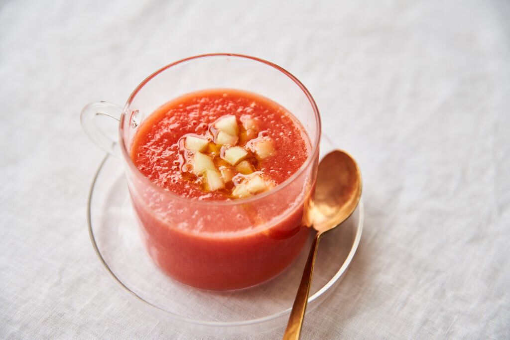 すいかのガスパチョ