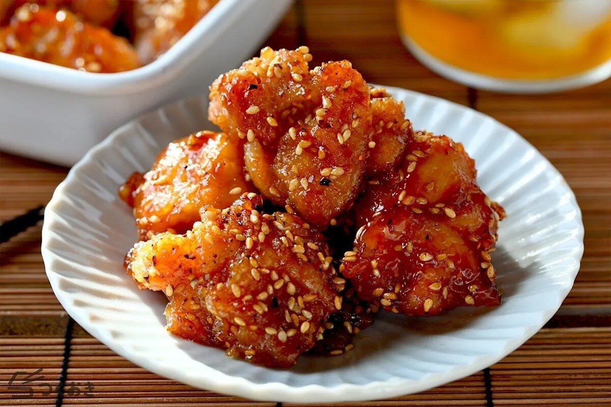 鶏もも肉の名古屋風から揚げ