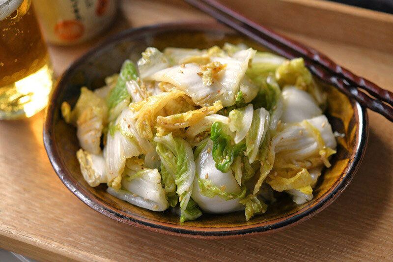 白菜大量消費!おつまみ白菜