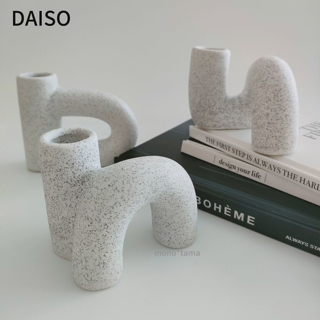 【ダイソー】素敵すぎて全種類ゲット!人気のフラワーベース