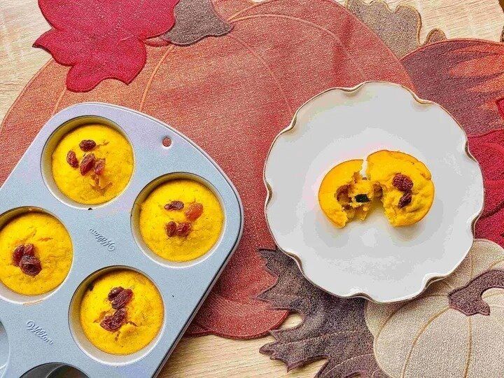かぼちゃの米粉マフィン