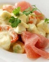 そら豆のニョッキ