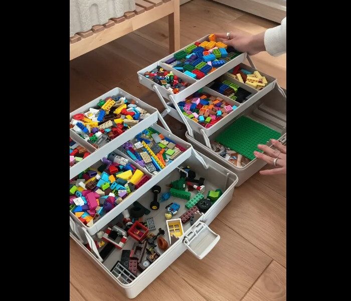 【3COINS】子どもも見やすい！ツールボックス