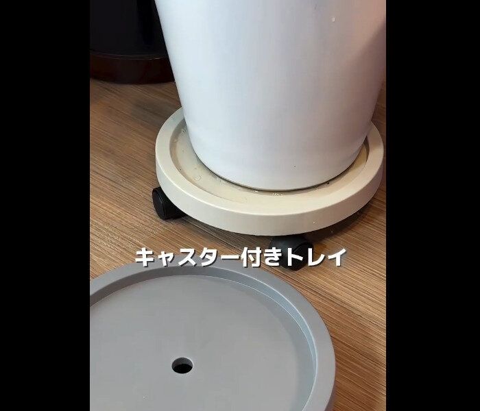 【3COINS】550円ってマジ!?キャスター付きトレイ