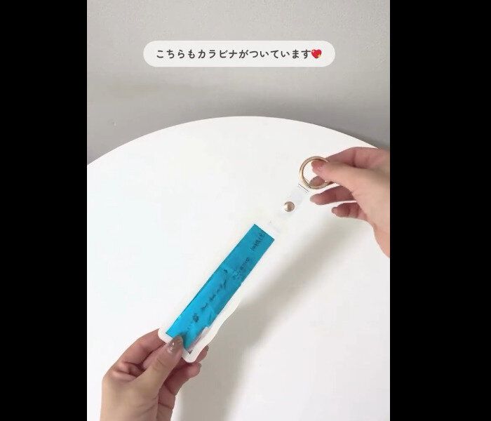 【3COINS】本気でかわいすぎる!《2WAY》推し活アクリル銀テケース