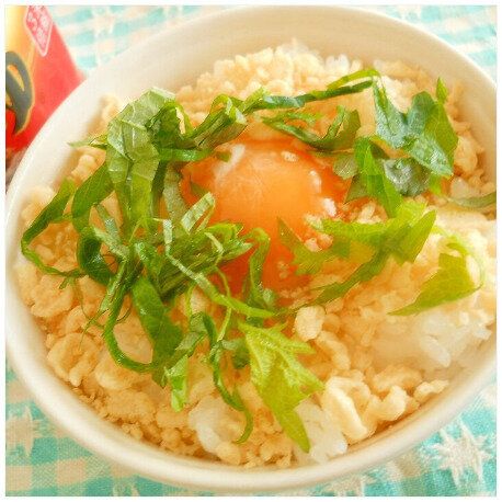天丼風玉子かけご飯