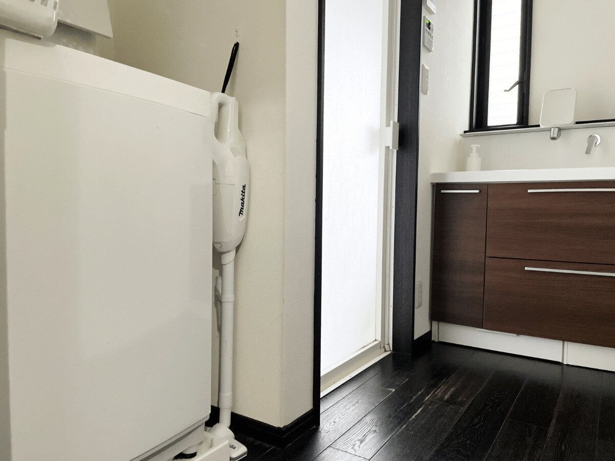 ミニマリストの洗面所