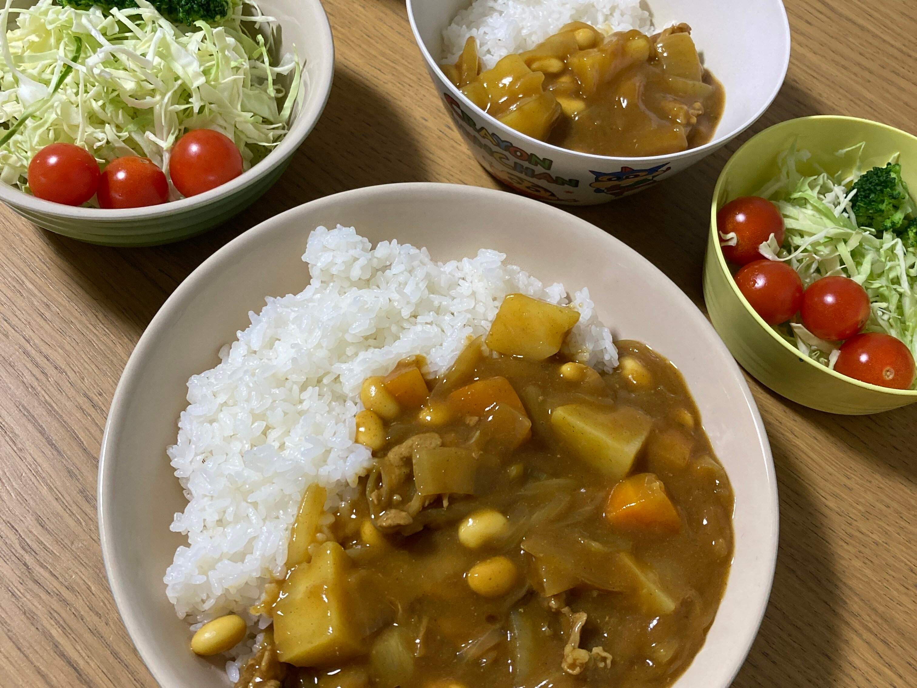 豆入りポークカレー