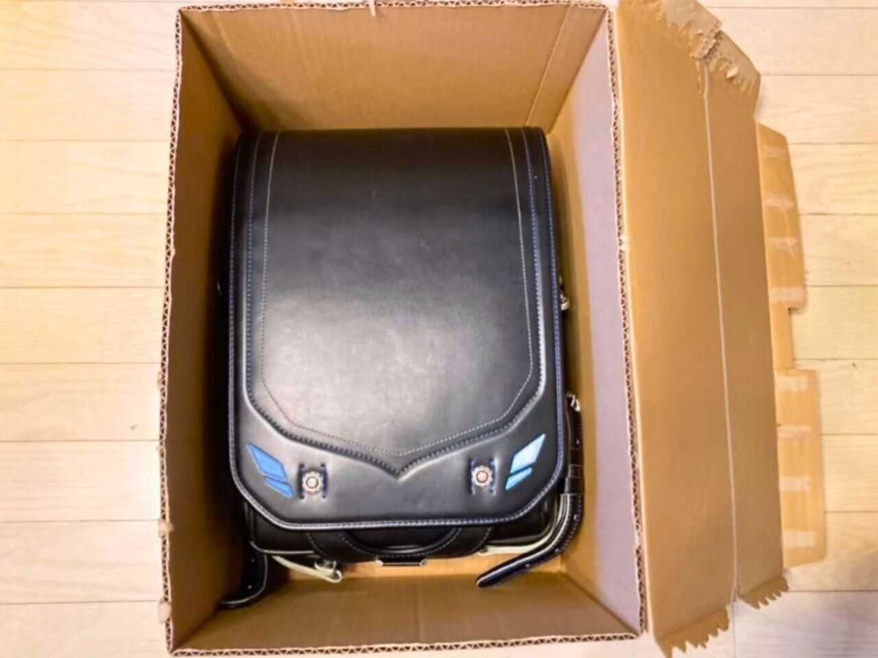 箱につめて送るだけ