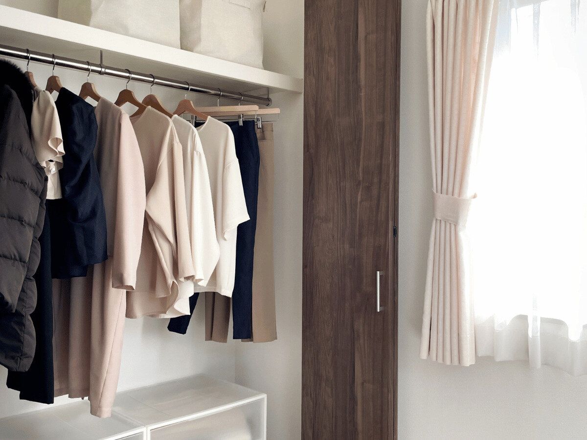 ミニマリストのクローゼット