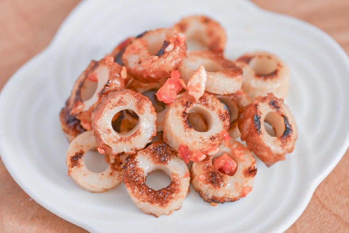 ちくわのぺペロン炒め