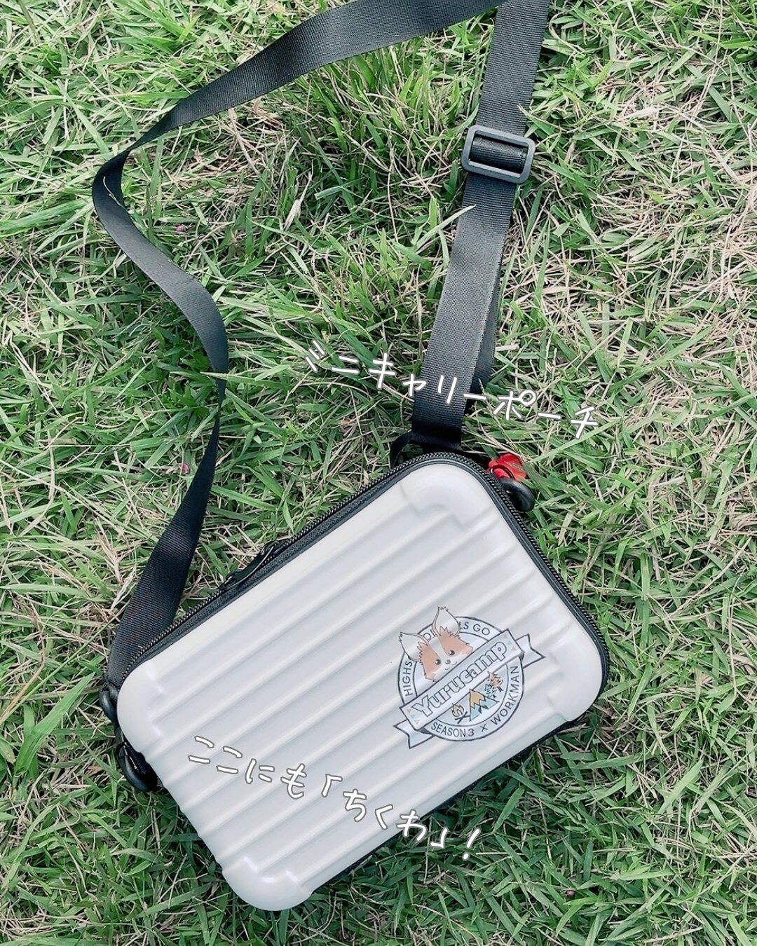 話題のコラボ商品!「コラボミニキャリーポーチ」