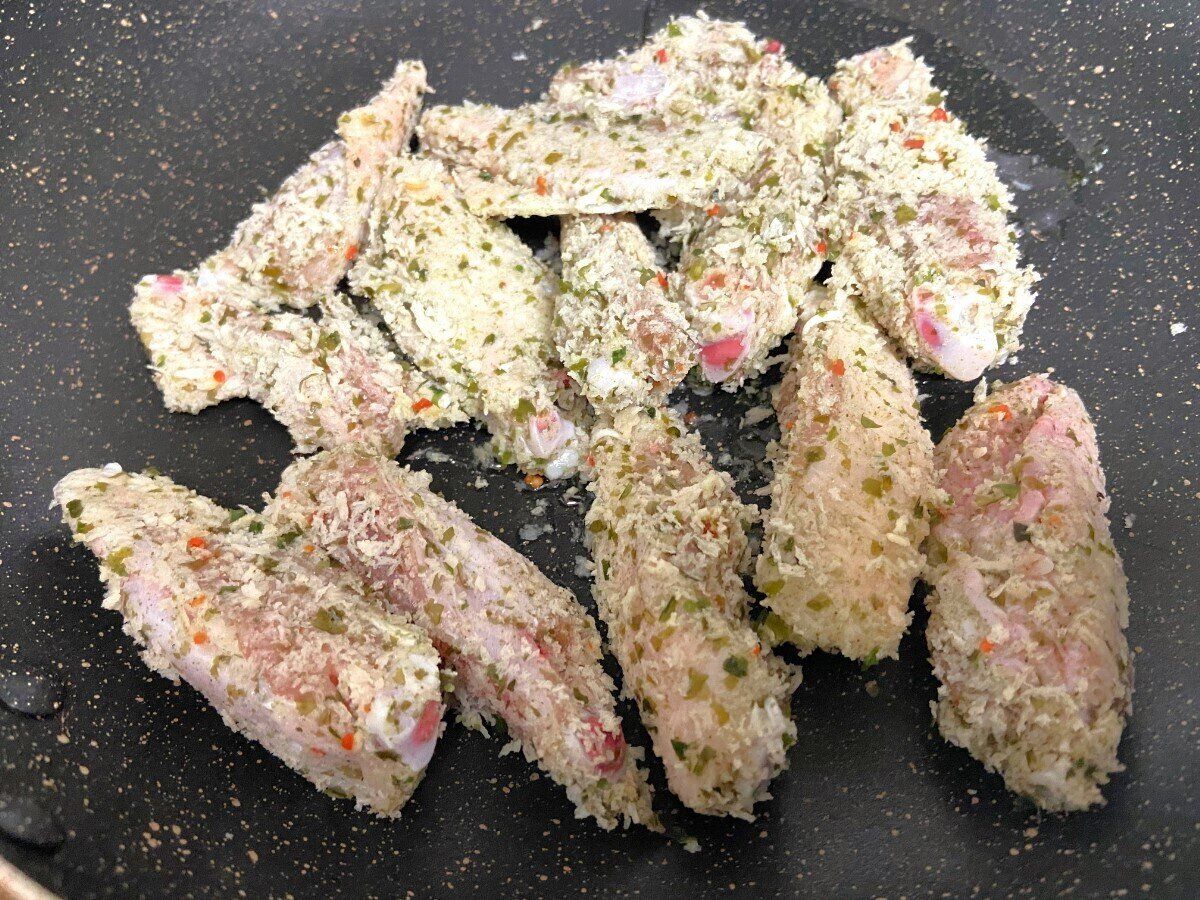 フライパンで揚げ焼き