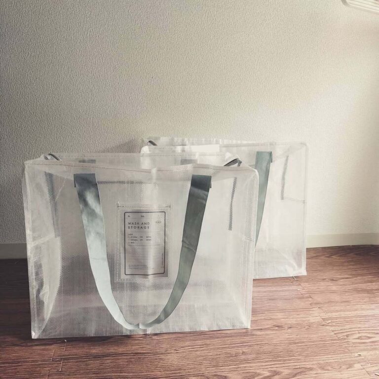 みんな使ってる！【3COINS】「ぜーんぶ入った！」「スリコが正解だった」クリアボックスバッグ活用術6選