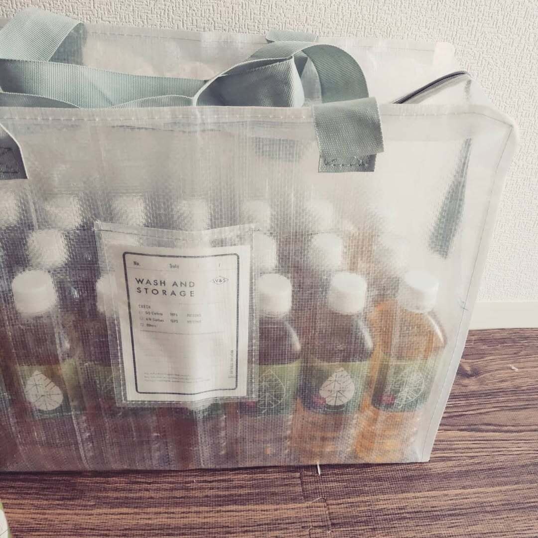 【3COINS】ダンボールから詰め替えて見た目もすっきり