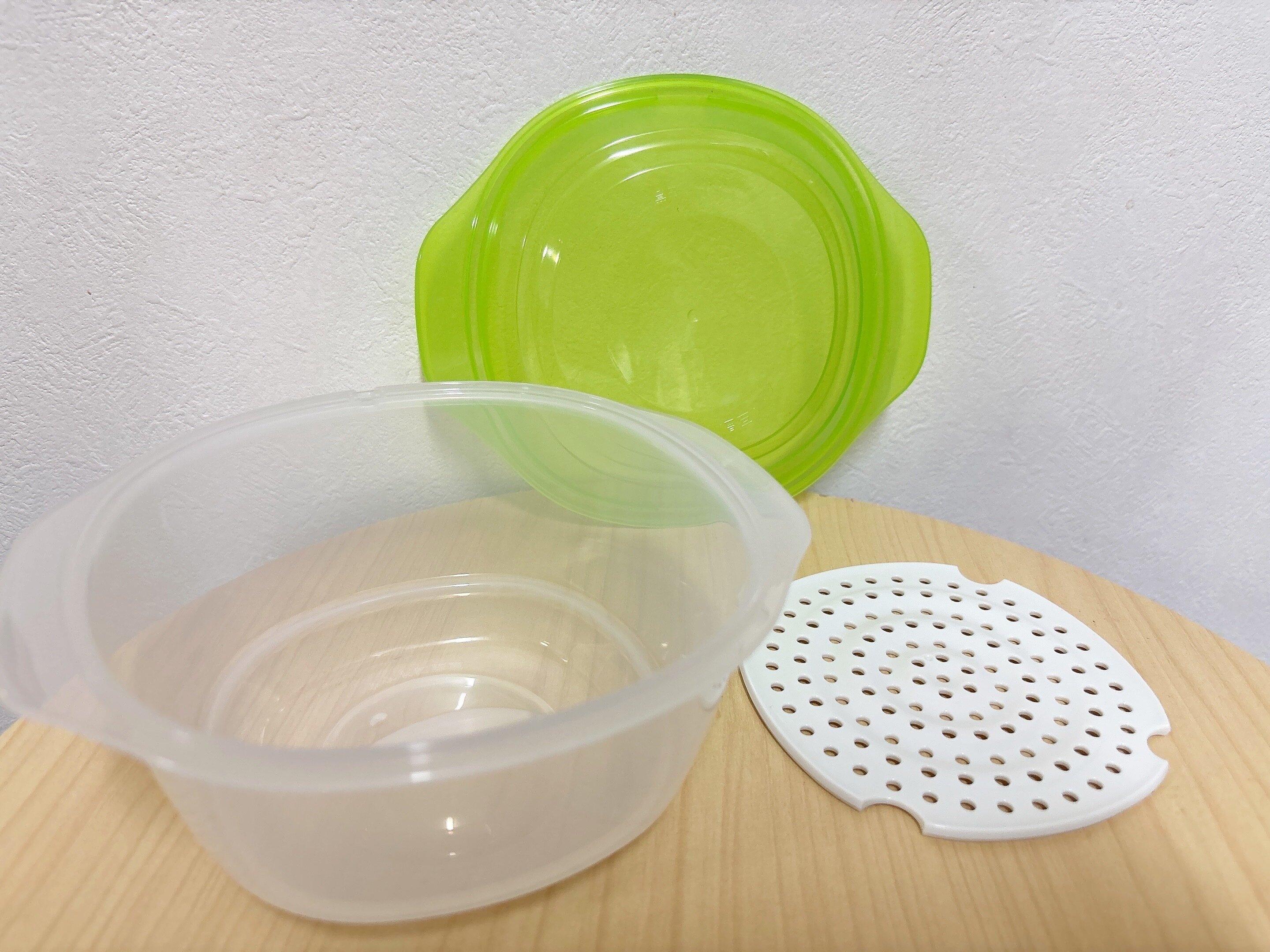 ダイソー使い分け容器肉まん＆餃子