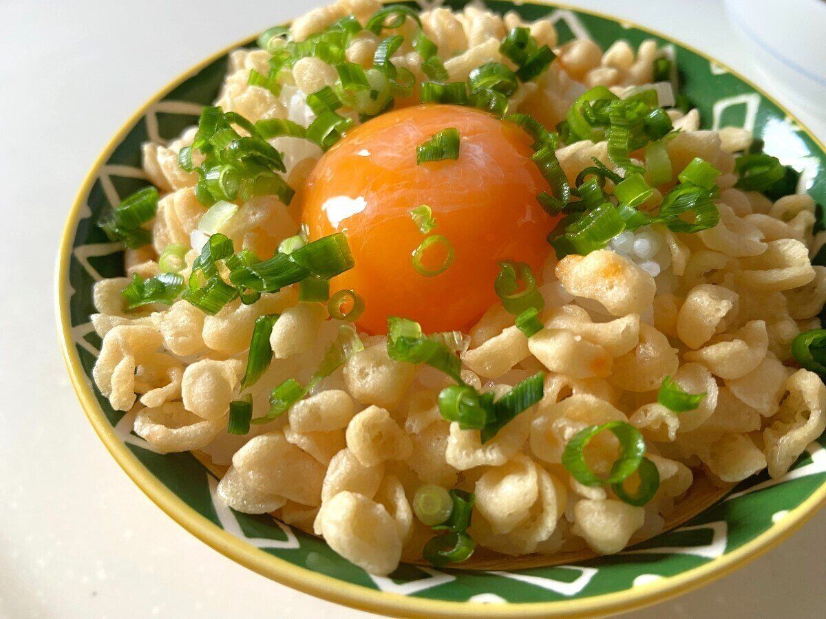 卵かけご飯にたっぷりと