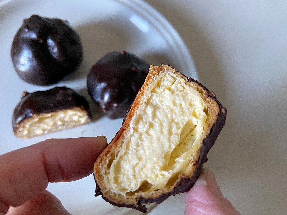 クリームたっぷり