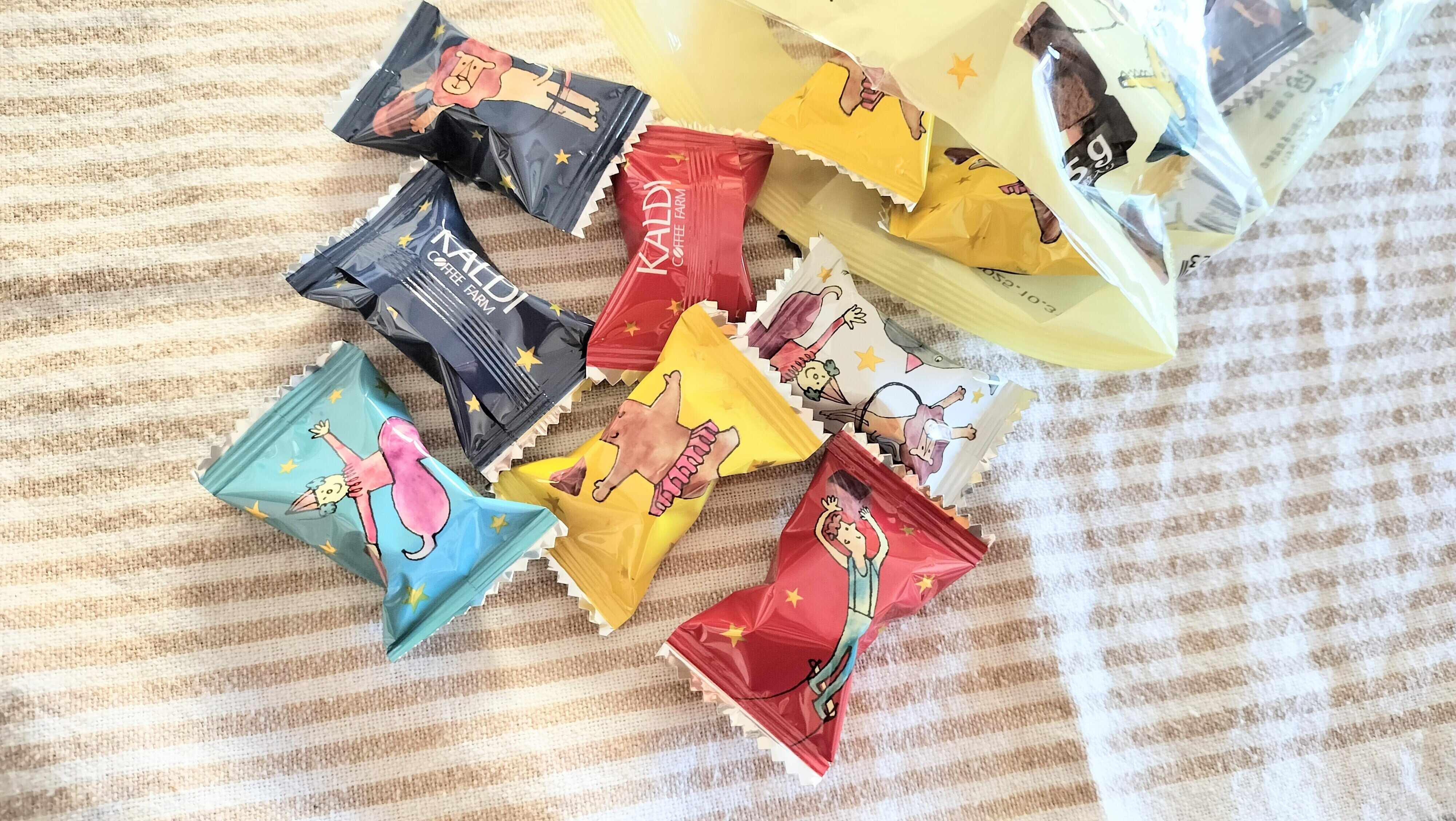 カルディオリジナルキューブチョコレート