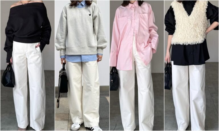 【ユニクロ】隠れた名品「ジャージーバレルレッグパンツ」の着回し力をチェック