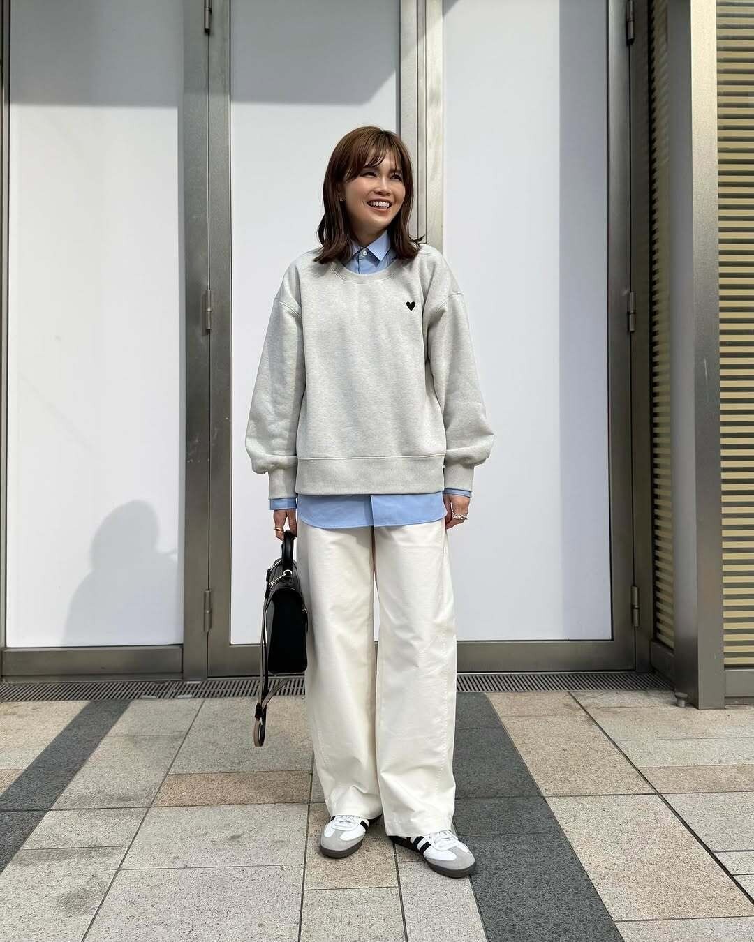 【ユニクロ】隠れた名品「ジャージーバレルレッグパンツ」の着回し力をチェック