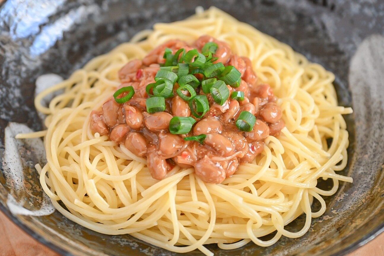 納豆パスタ