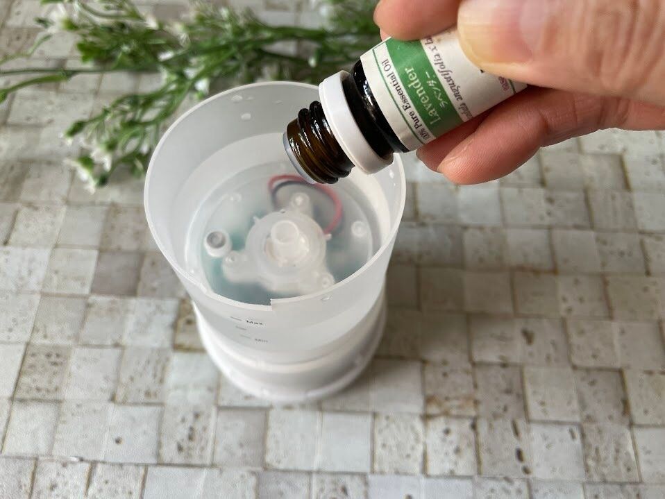 アロマなどで香りを楽しむ