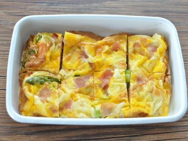 オープンオムレツ