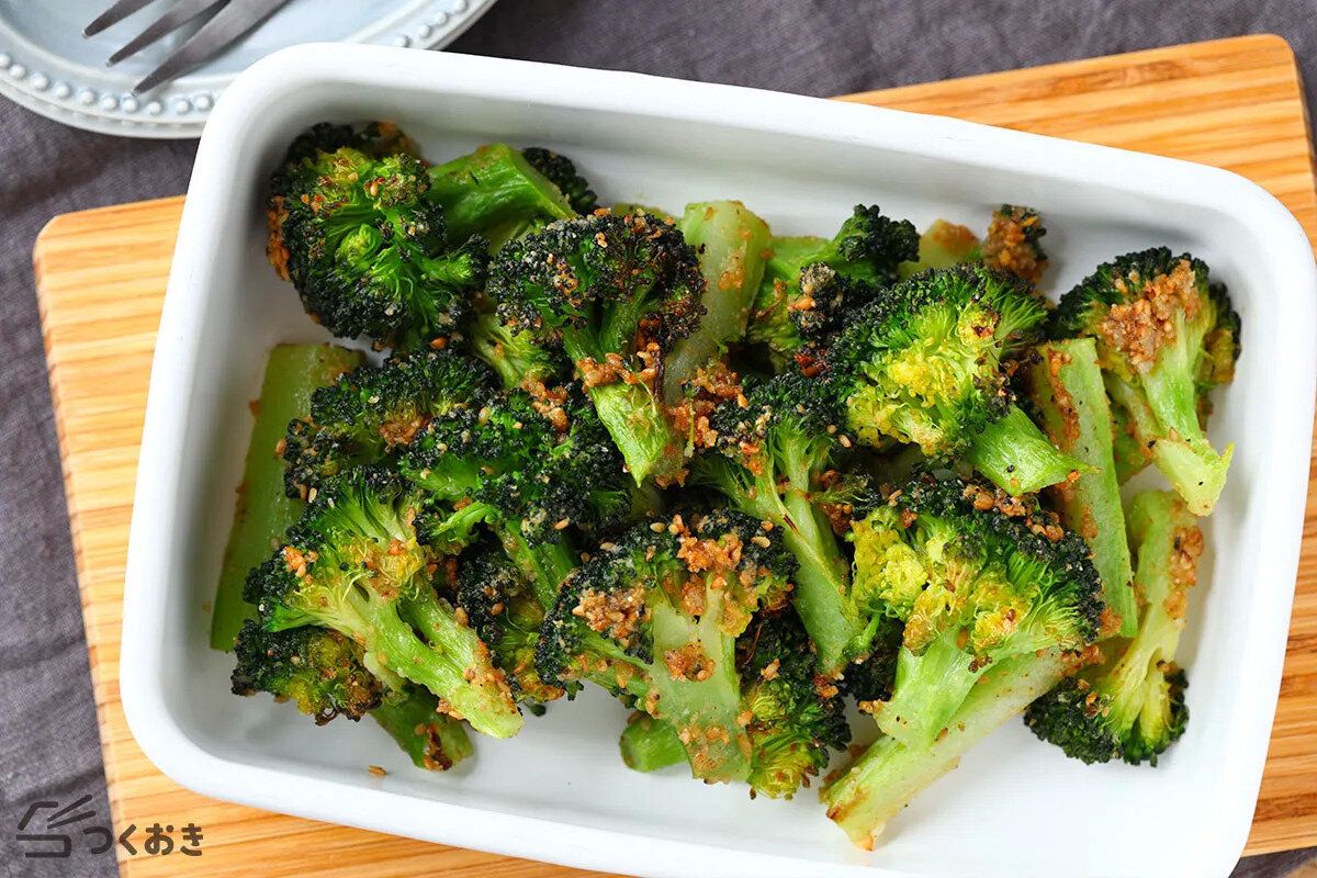 ブロッコリーのオーブン焼き