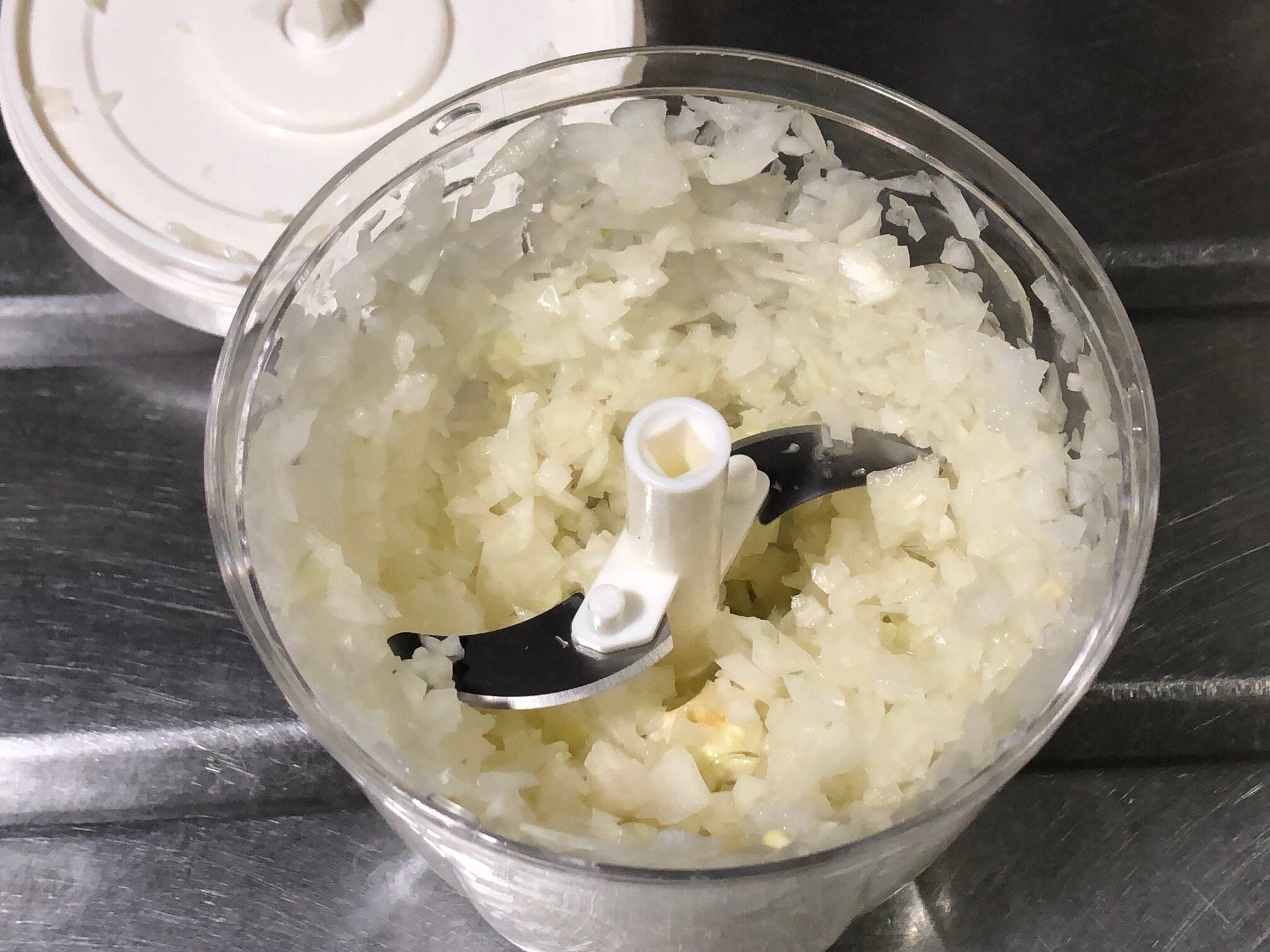 ２０回でみじん切りに