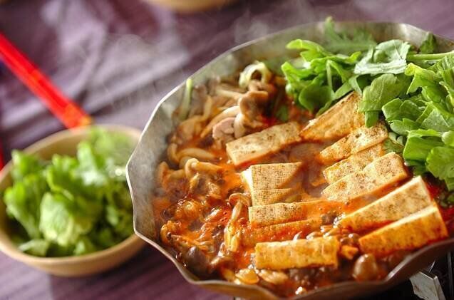 韓国風豚すき焼き（チョンゴル）