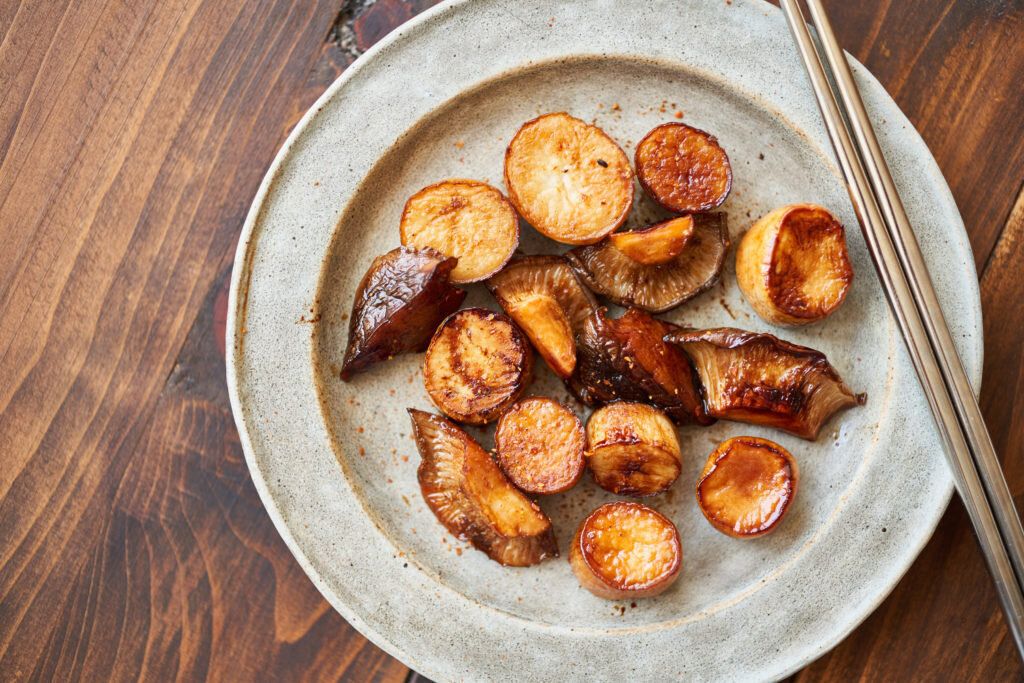 エリンギ照り焼き