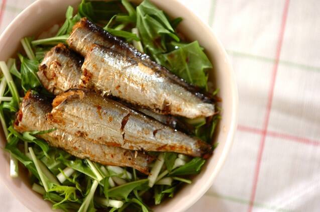 オイルサーディン丼
