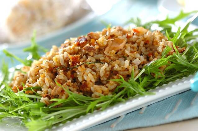 簡単ランチ!サバ缶チャーハン