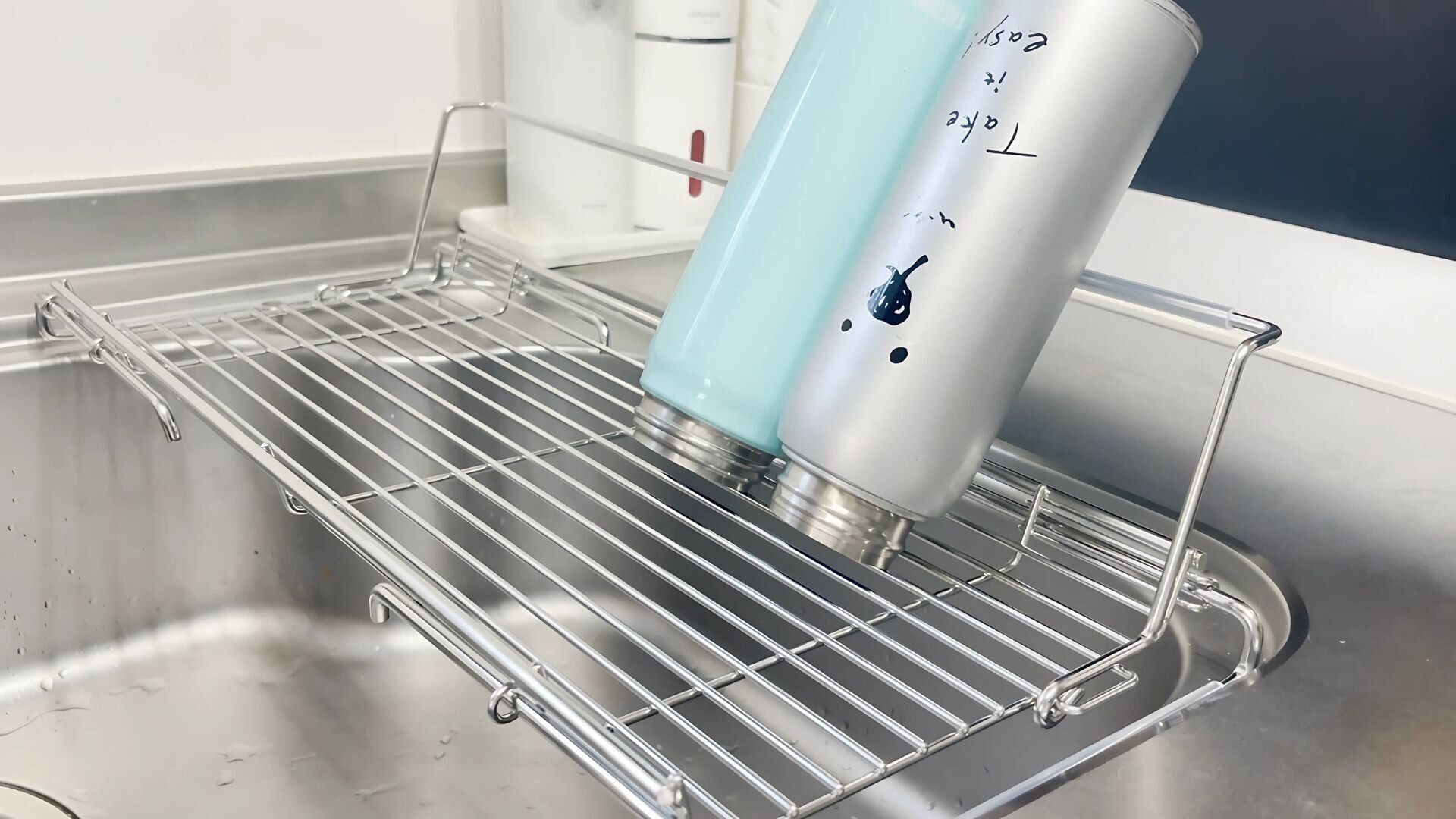 SAKuRAKuオールインワン水切りラック