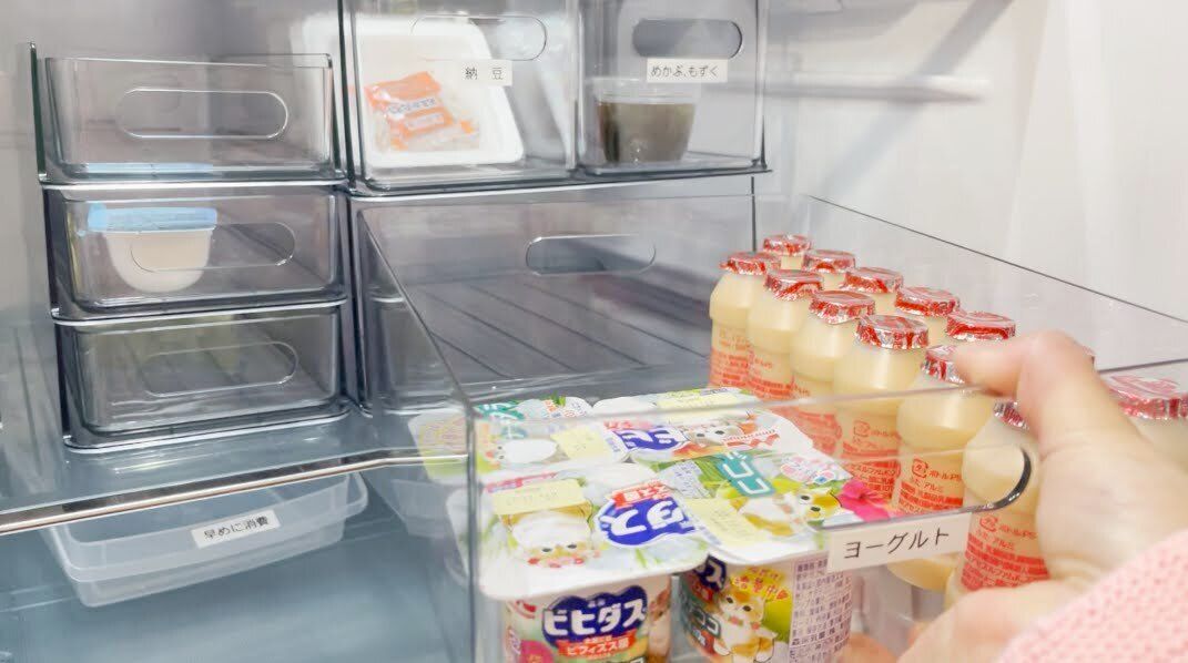 カテゴリーごとに分ける収納