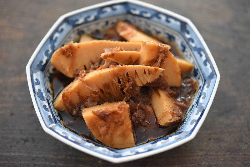 だし汁いらず！たけのこの土佐煮